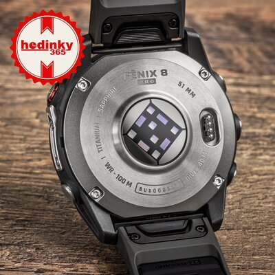 Garmin Fenix 8 Pro AMOLED 51mm, Sapphire Titanium Graphite