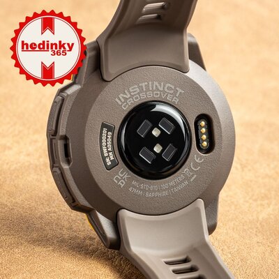 Garmin Instinct Crossover AMOLED, Bronze/Sunburst