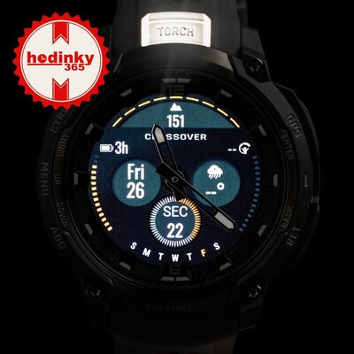 Garmin Instinct Crossover AMOLED, Charcoal