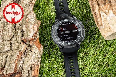 Garmin Instinct Crossover AMOLED Tactical Edition, Black