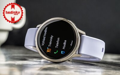 Garmin Venu 4 41mm Silver / Periwinkle, Silicone Band