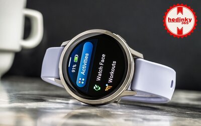 Garmin Venu 4 41mm Silver / Periwinkle, Silicone Band