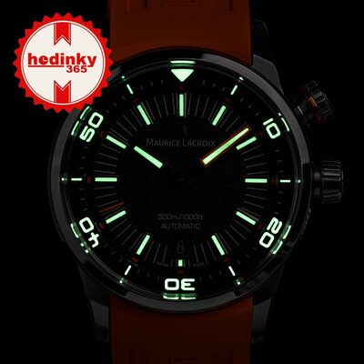 Maurice Lacroix Pontos S Diver Automatic PT6248-SS00L-330-J (+ 2 spare straps)