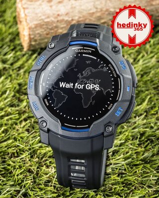 Garmin Instinct 3 AMOLED 50mm, Black/Bolt Blue