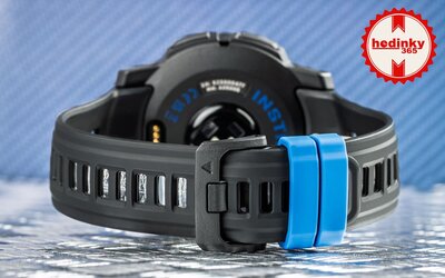 Garmin Instinct 3 AMOLED 50mm, Black/Bolt Blue