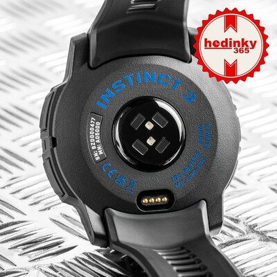 Garmin Instinct 3 AMOLED 50mm, Black/Bolt Blue