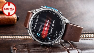 Garmin D2 Mach 2 47mm (Premium), Oxford Brown Leather Band (+ extra strap)