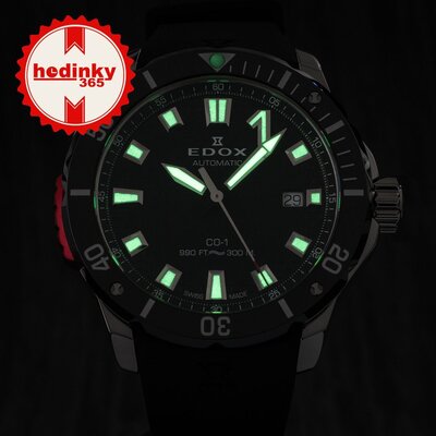 Edox CO-1 Date Automatic 80137-3NR-CANN