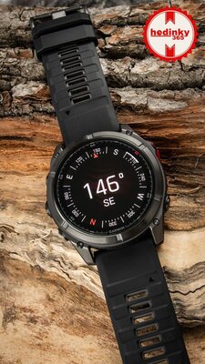 Garmin Fenix 8 Pro MicroLED 51mm, Sapphire Carbon Gray DLC Titanium Black