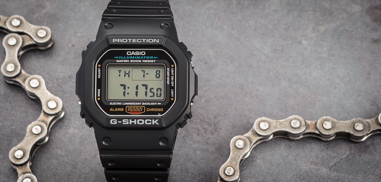 Casio G-Shock Classic Stopwatch Watch DW5600E-1V