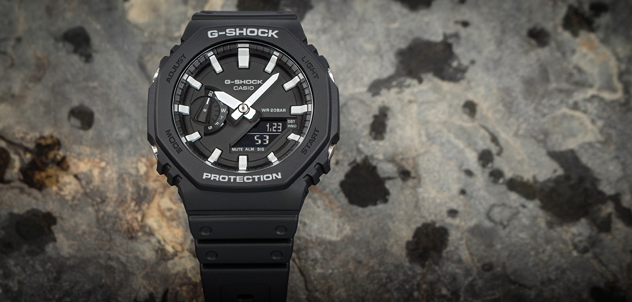 Casio G-Shock Original GA-2100-1AER Carbon Core Guard (CasiOak