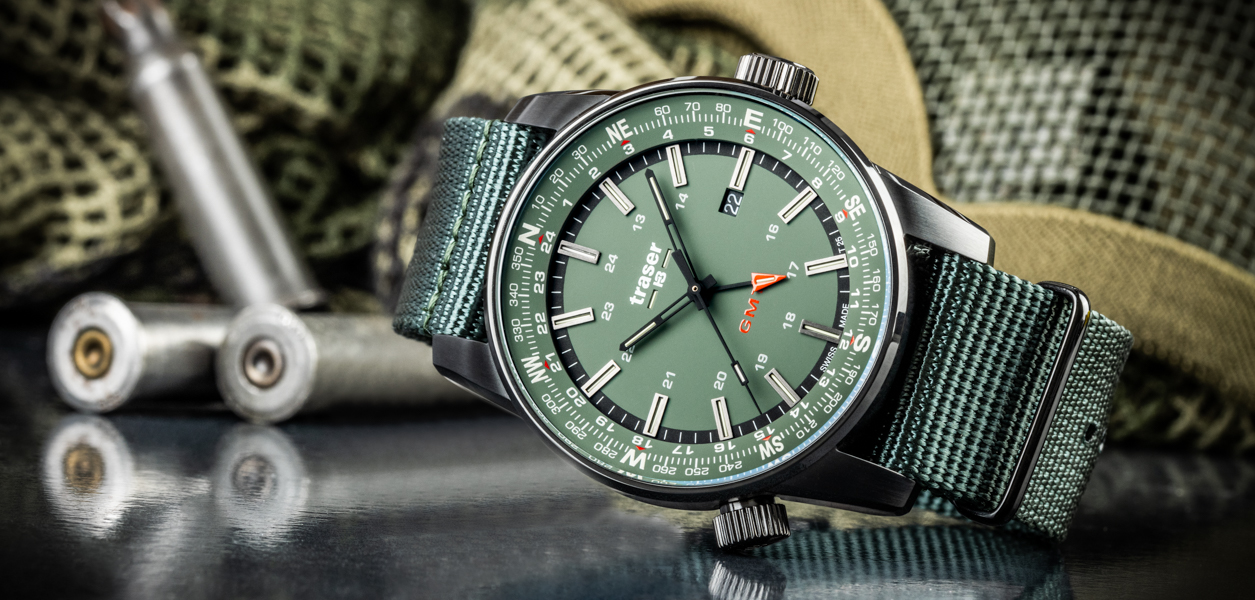 Traser P68 Pathfinder GMT Green 109035 Hodinky 365