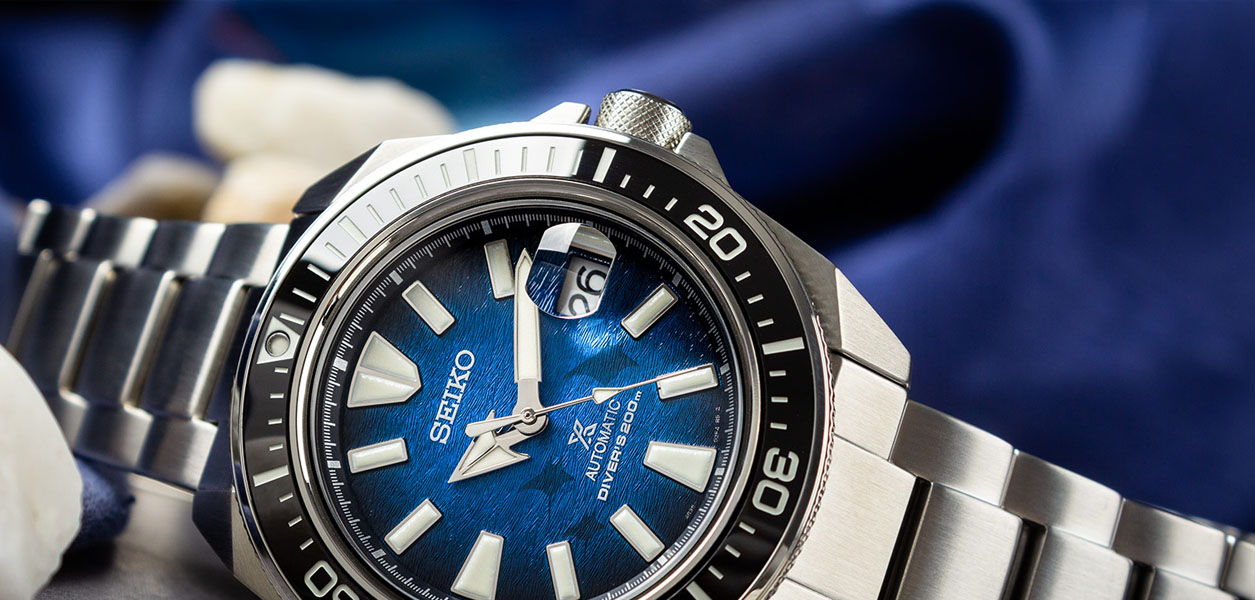 Seiko Prospex Sea Automatic Diver's SRPE33K1 Save the Ocean Special Edition  