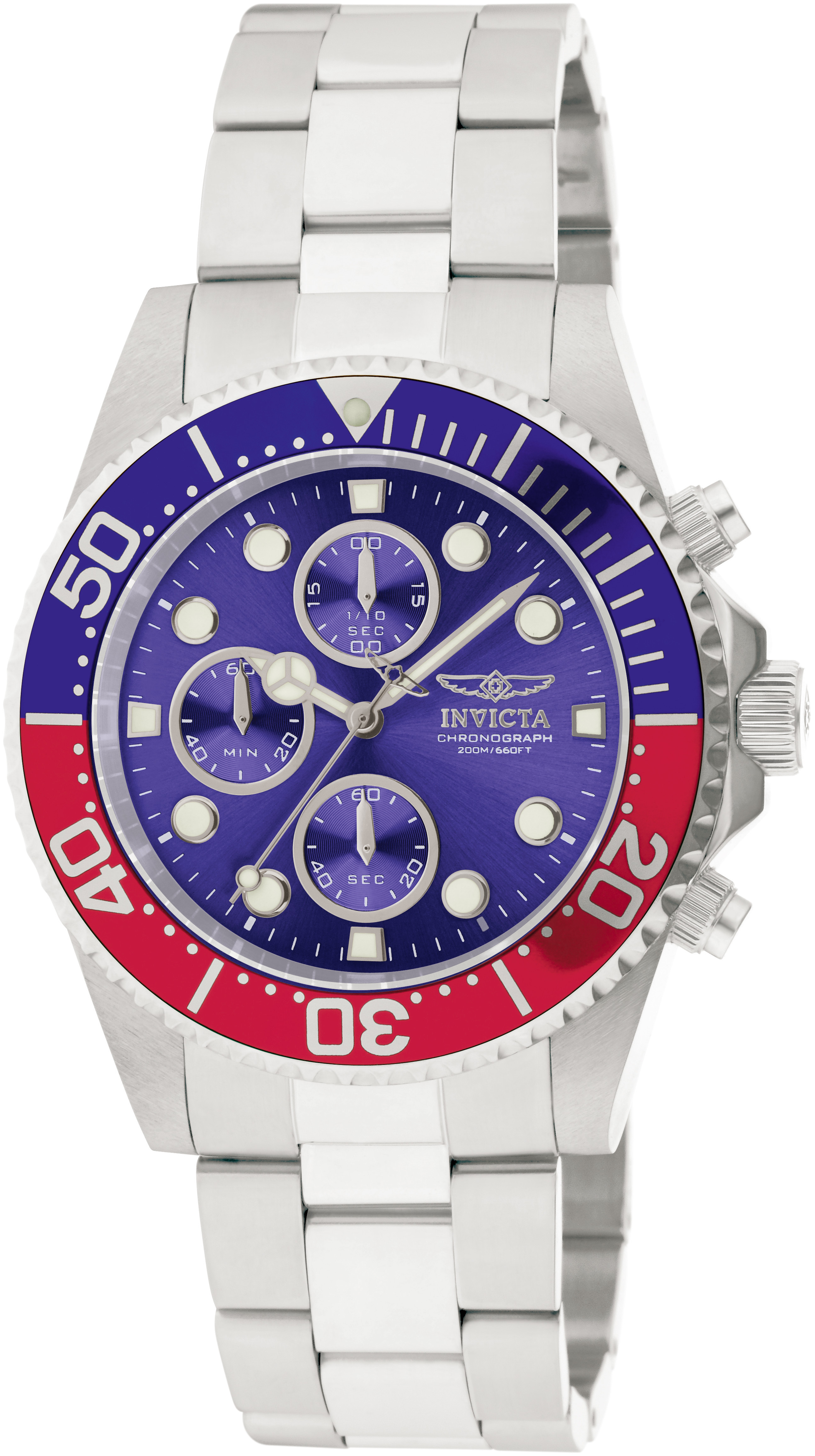 invicta pepsi chronograph