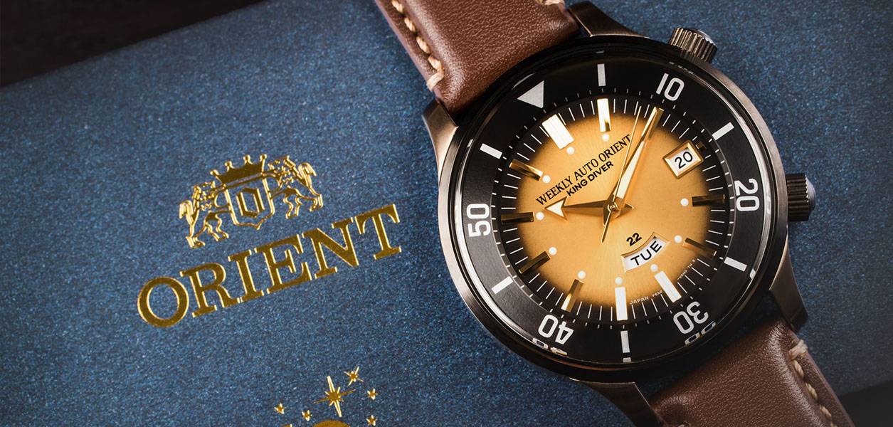 orient weekly auto king diver
