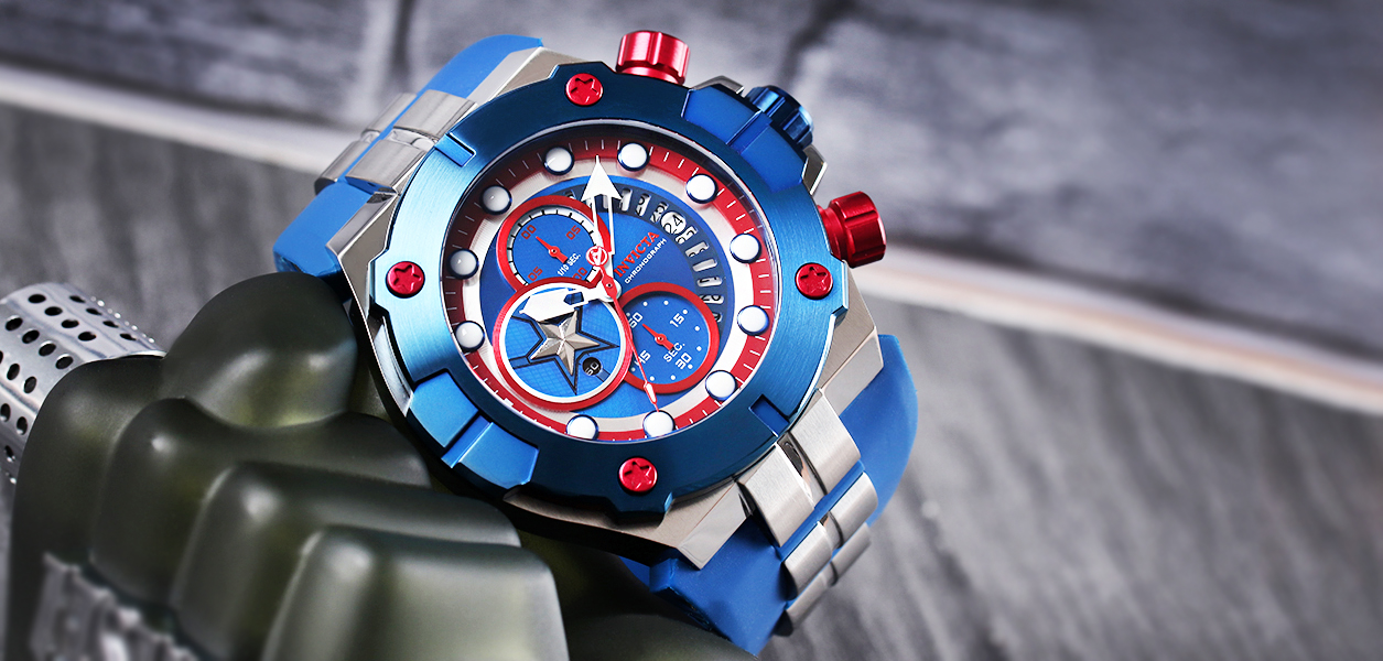 marvel watch invicta