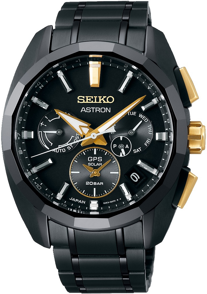 Seiko Astron GPS Solar SSH073J1 Kintaro Hattori 160th Birthday Limited  Edition 2500pcs (+ spare crocodile leather strap) 