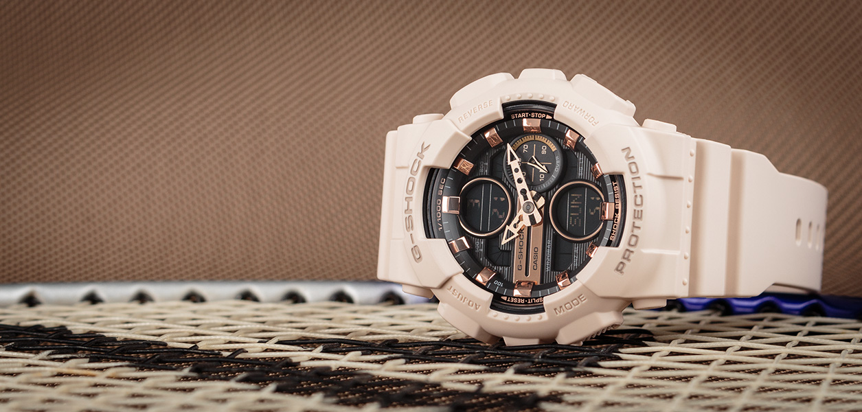 Casio G-Shock Original With-Series GMA-S140M-4AER Metallic Markers and  Accents