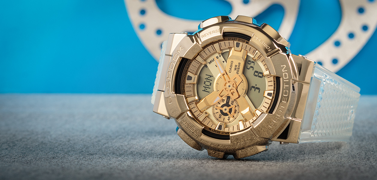 Watch Casio G Shock Original GM 110SG 9AER Skeleton Gold Series