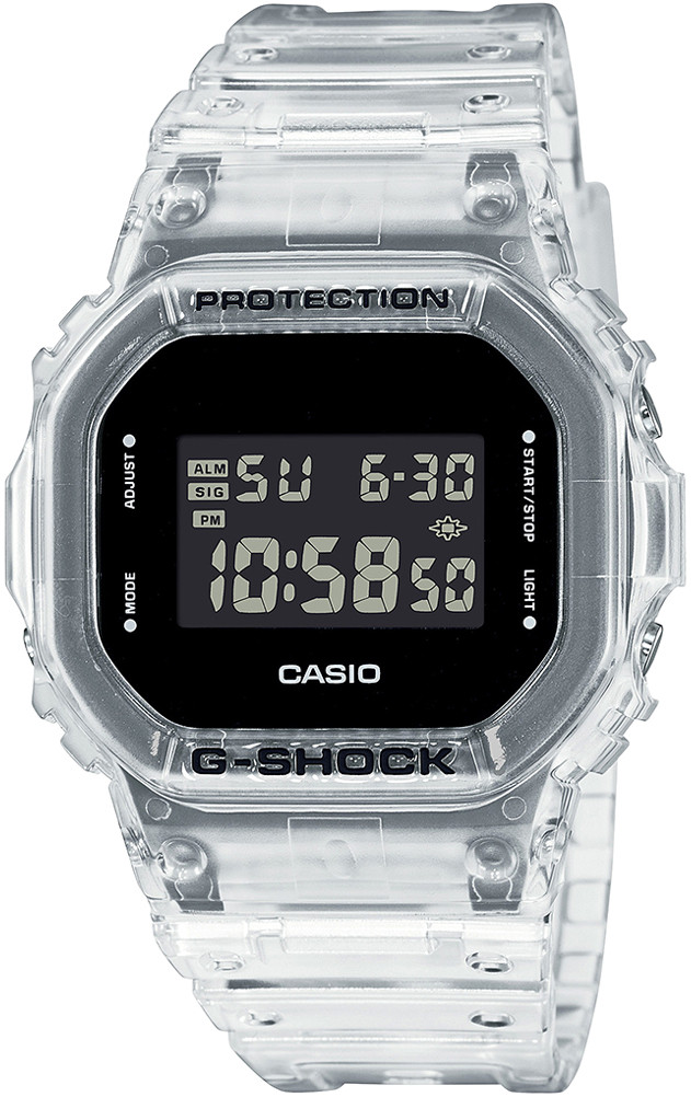 Watch Casio G-Shock Original DW-5600SKE-7ER Skeleton Series