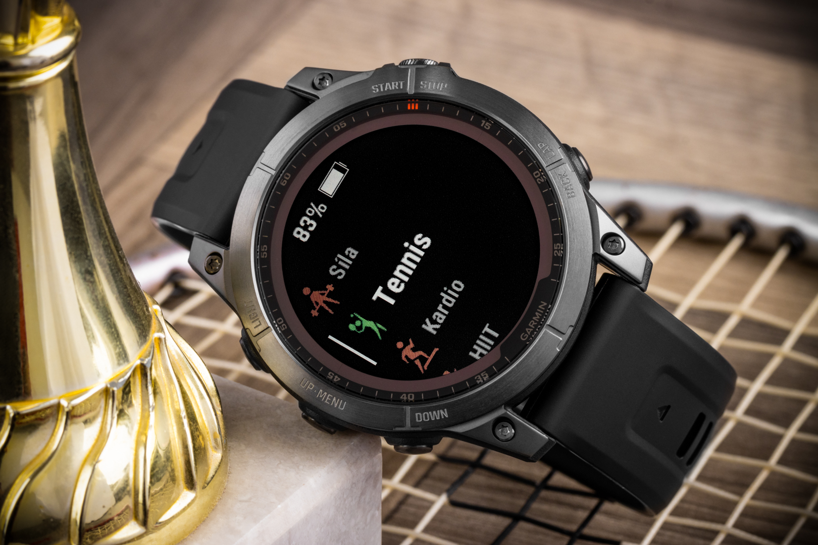 interpersonel salvie Bonus Garmin Fenix 7 Sapphire Solar Grey DLC Titanium / Grey DLC Titanium Band  (Premium) + spare silicone strap | Hodinky-365.com