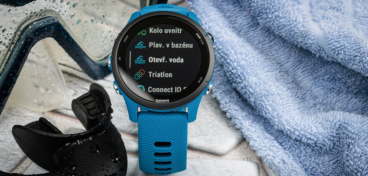 Watch Garmin Forerunner 255 Tidal Blue