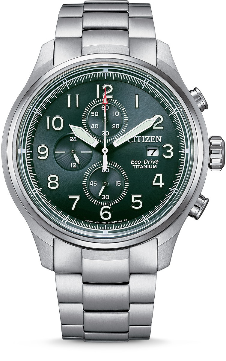 Citizen Sports Eco-Drive Super Titanium Chrono CA0810-88X 