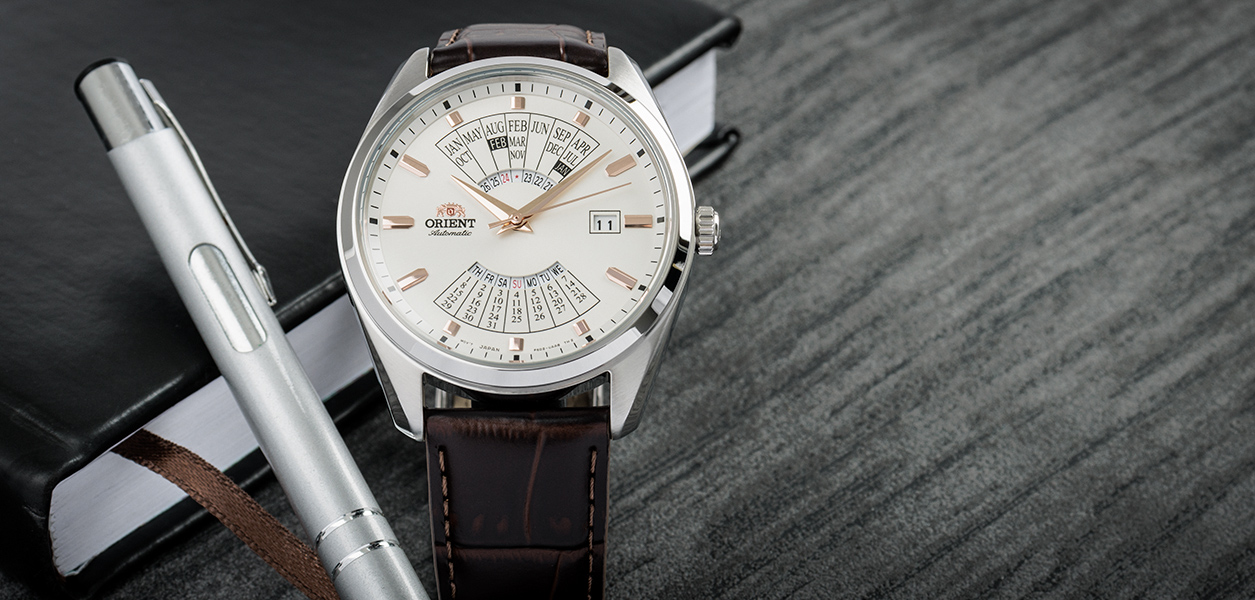 Orient multi year calendar automatic cheap
