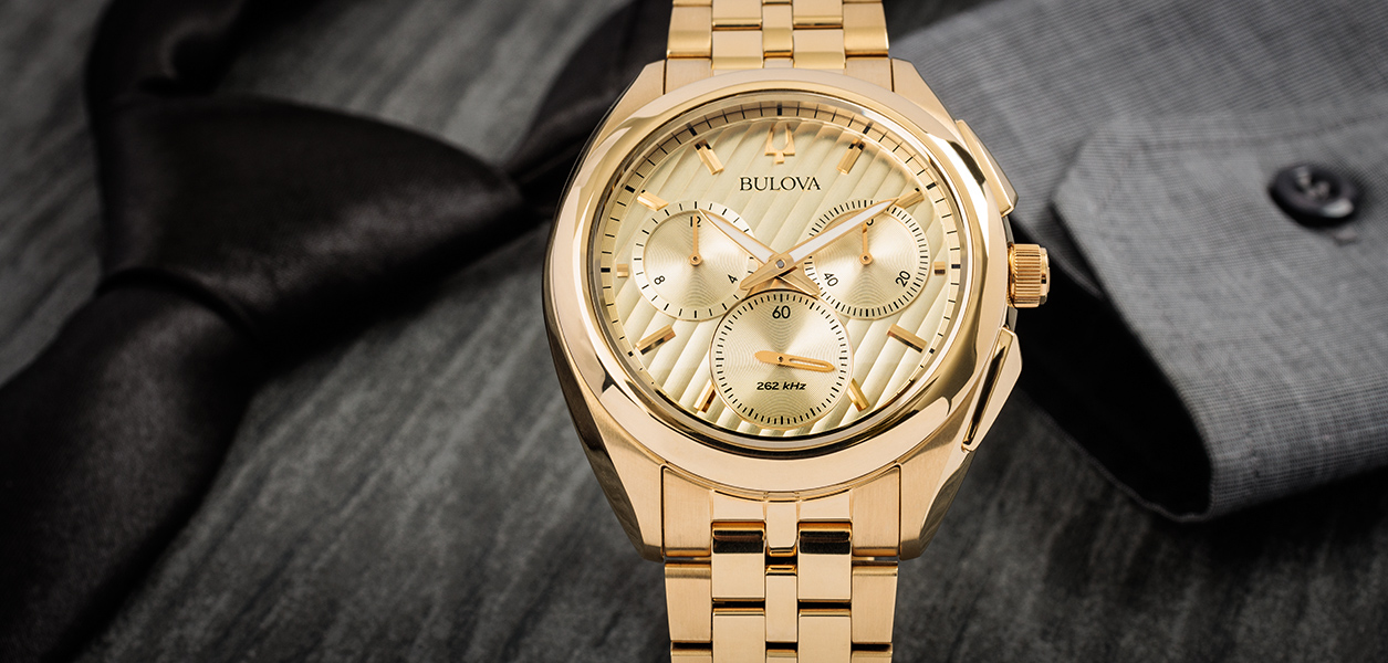 Watch Bulova Curv Classic Quartz Chronoghraph A