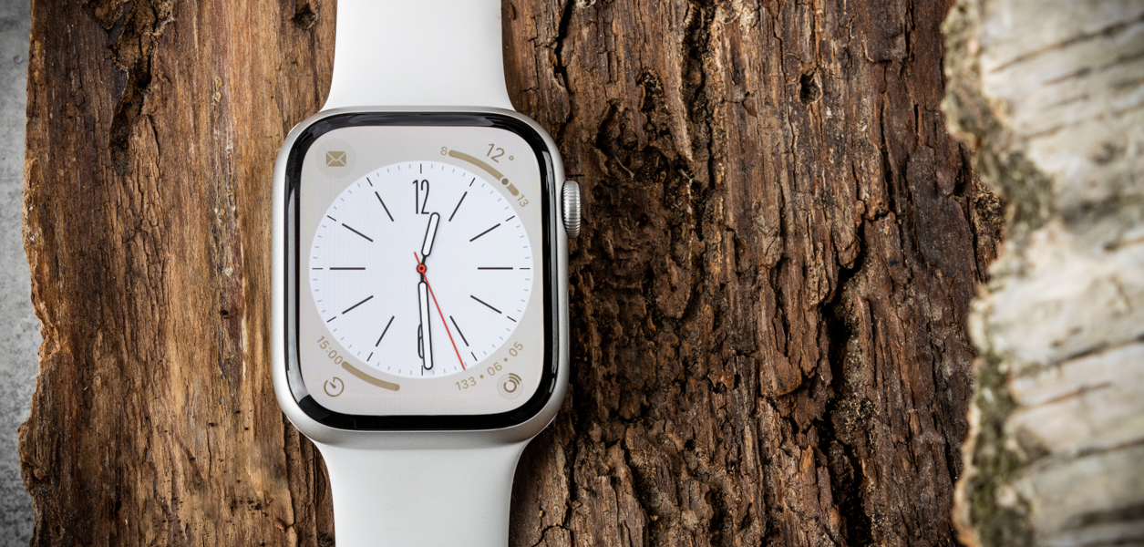 Watch Apple Watch Series 8, GPS, mm, Silver Aluminium Case with Sport Loop
