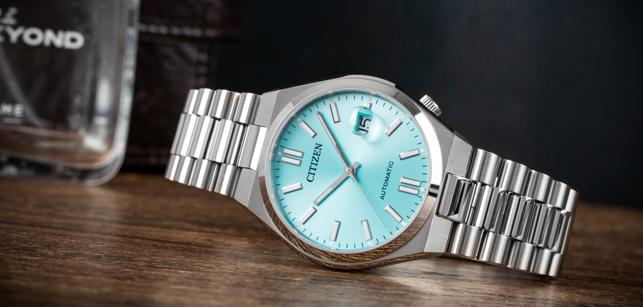 Citizen Tsuyosa Tiffany Light Blue Turquoise NJ0151-88M - Watch